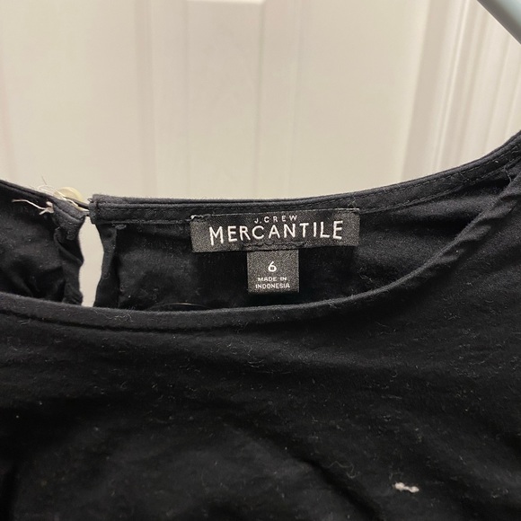 Black j. Crew blouse! Worn only a handful of times - Picture 3 of 4